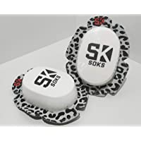 SOKS Deslizaderas para mono | POLE Leopard Blanco